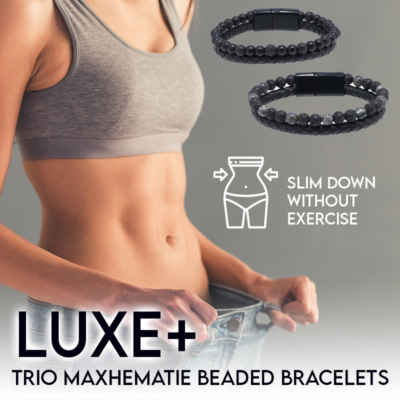 LUXE+ Trio MAXHematie Beaded Bracelets