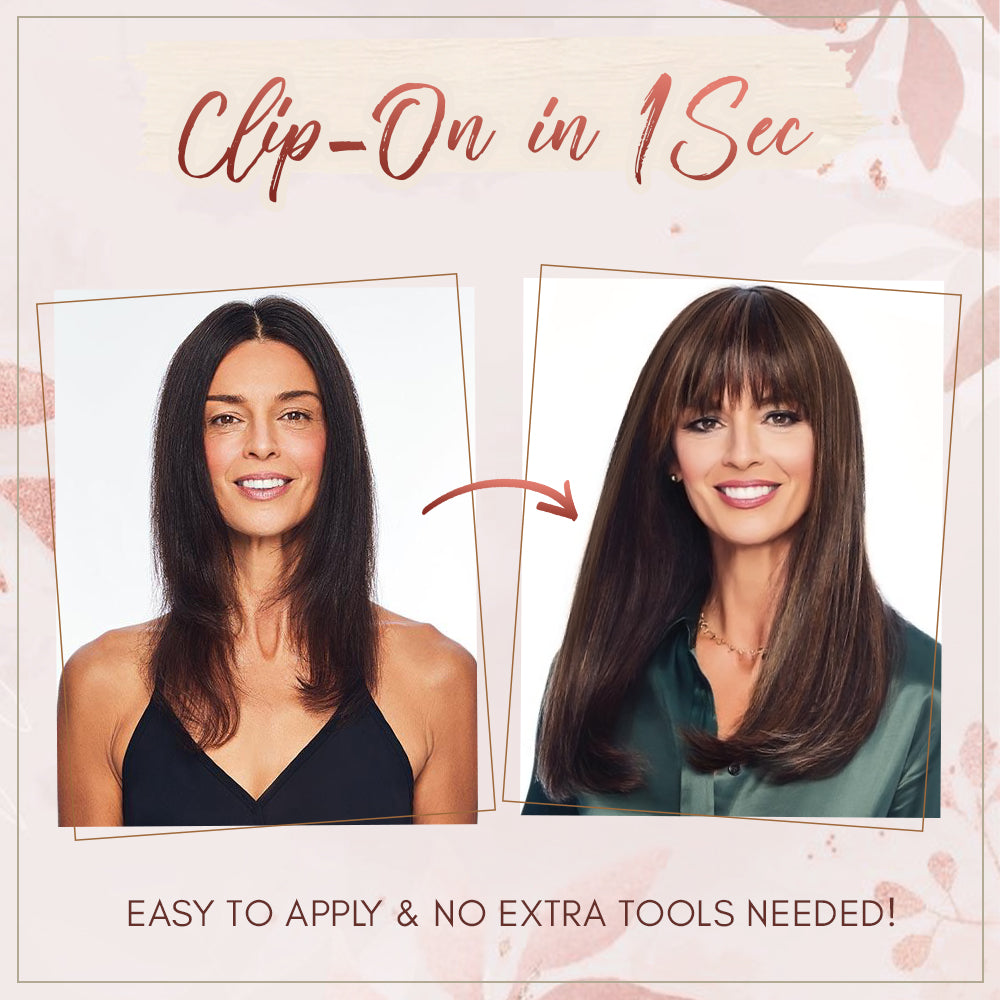Clip-In Natural Seamless Wig