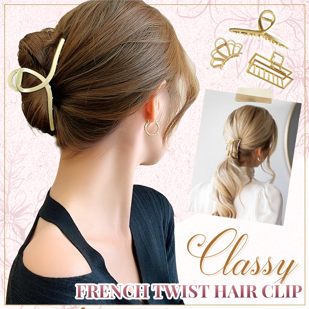 Classy Twist Hairstyle Claw Clip